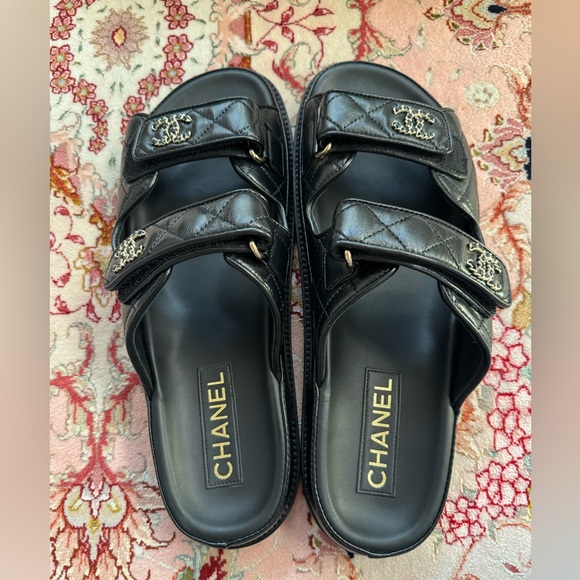 Like new Chanel dad sandals, size 41 - Picture 3 of 14